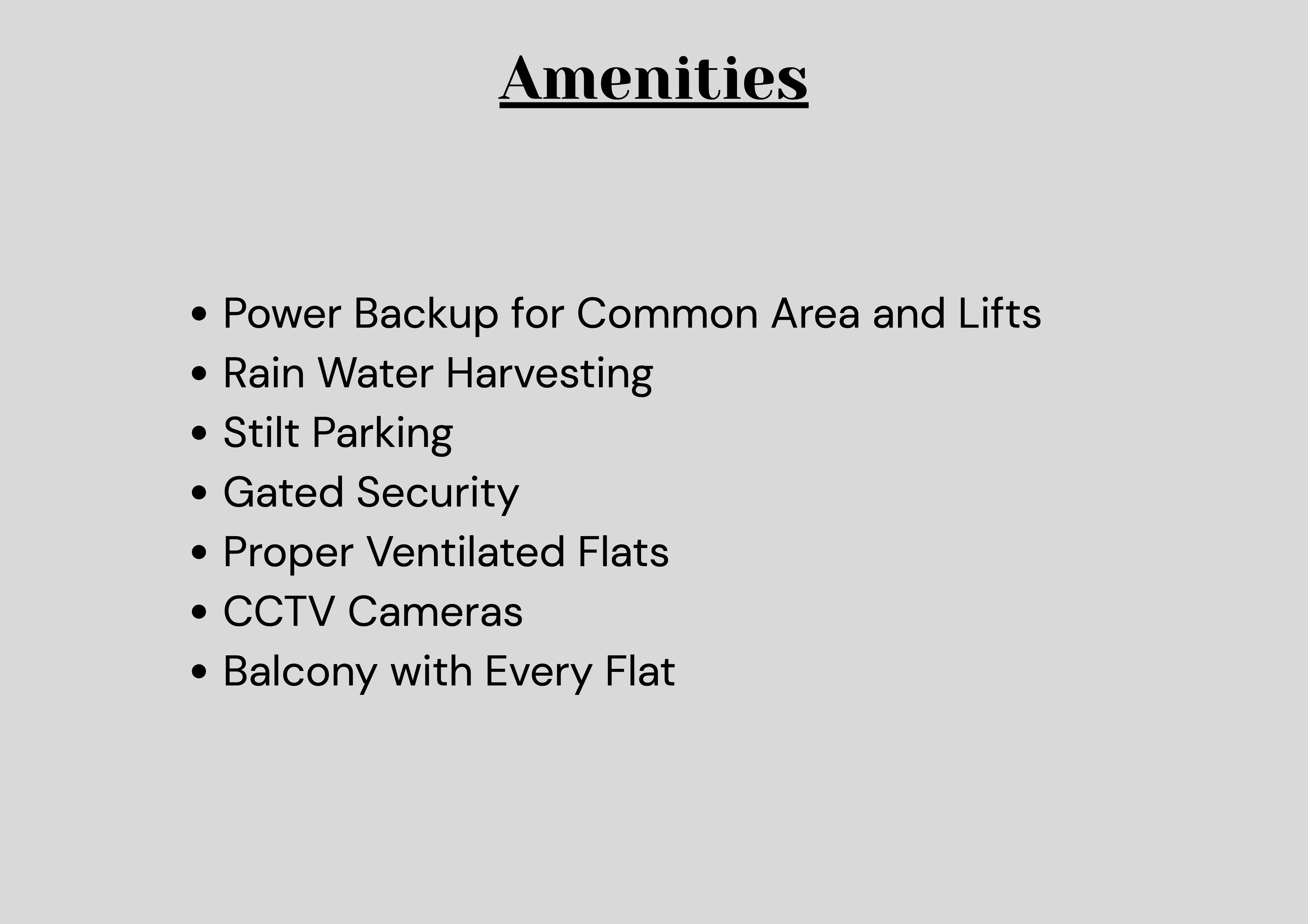 Amenity