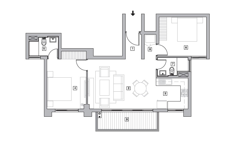 Vatika Turning Point Phase 2 — floor plan 1