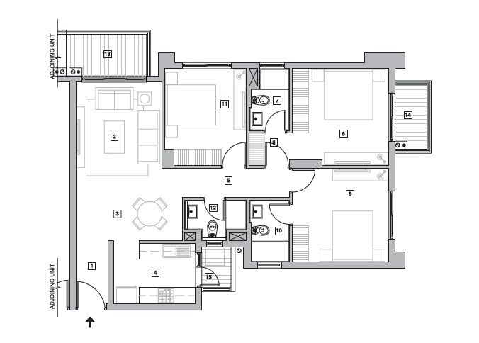 Vatika Turning Point Phase 2 — floor plan 2