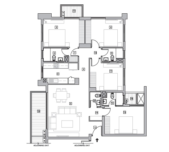 Vatika Turning Point Phase 2 — floor plan 4