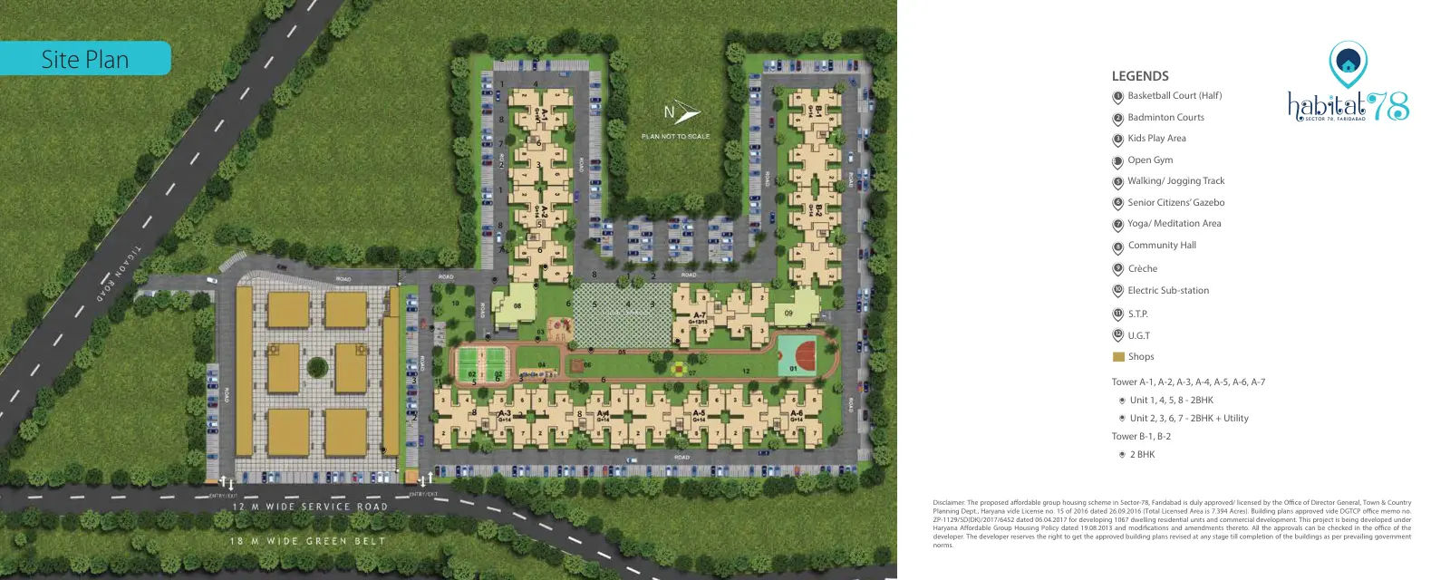 Habitat 78 — site plan 1
