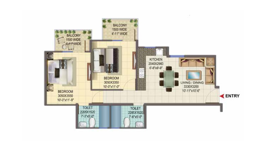 Signature Global Solera 2 — floor plan 4