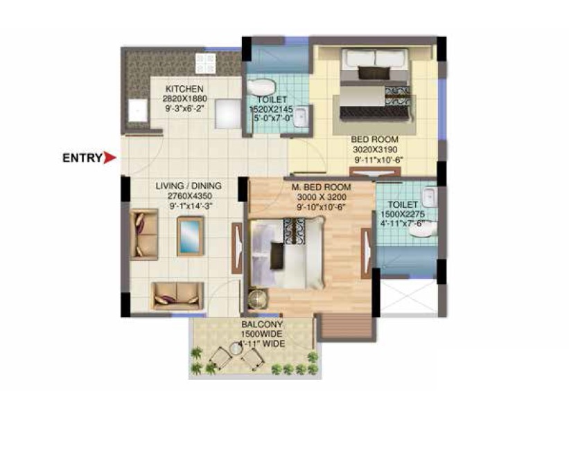 Signature Global Solera 2 — floor plan 5