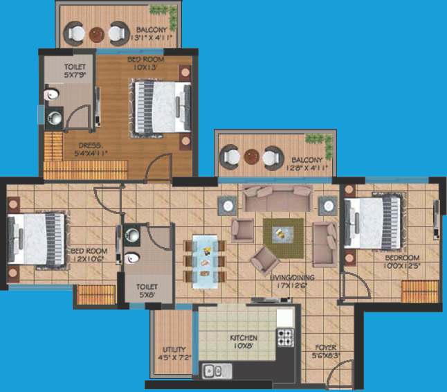 Presithum Phase II — floor plan 5