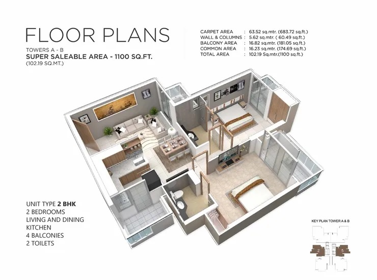 Irish Pearls — floor plan 1