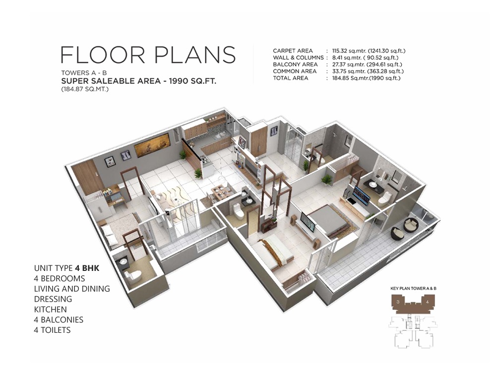Irish Pearls — floor plan 3