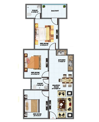 Magic V Heights — floor plan 2
