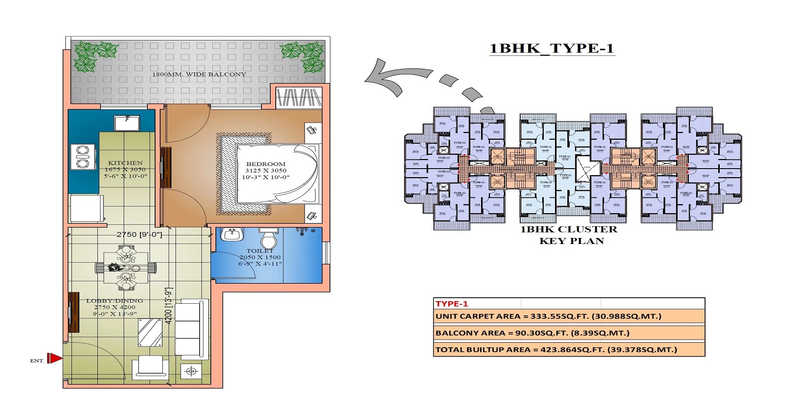 Amolik Sankalp — floor plan 1