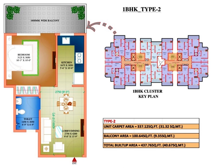 Amolik Sankalp — floor plan 2