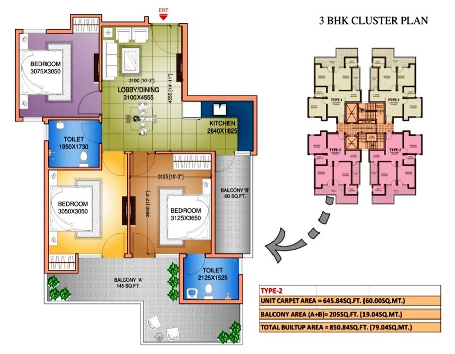 Amolik Sankalp — floor plan 3