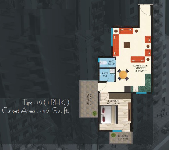 Maxworth Aashray — floor plan 2