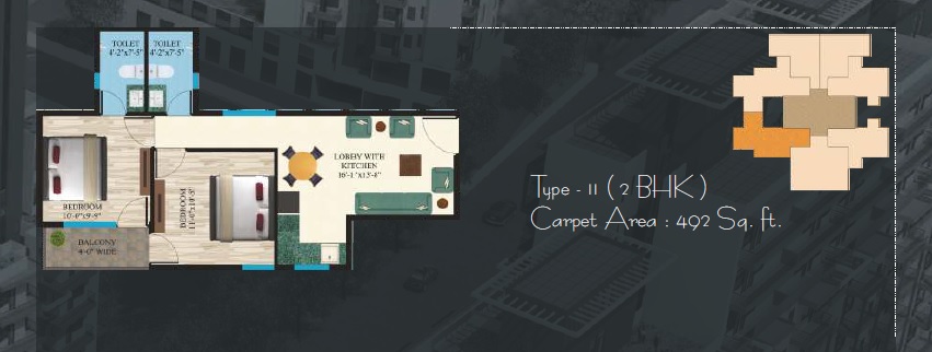 Maxworth Aashray — floor plan 3