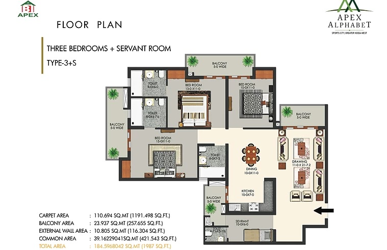 Apex Alphabet — floor plan 2