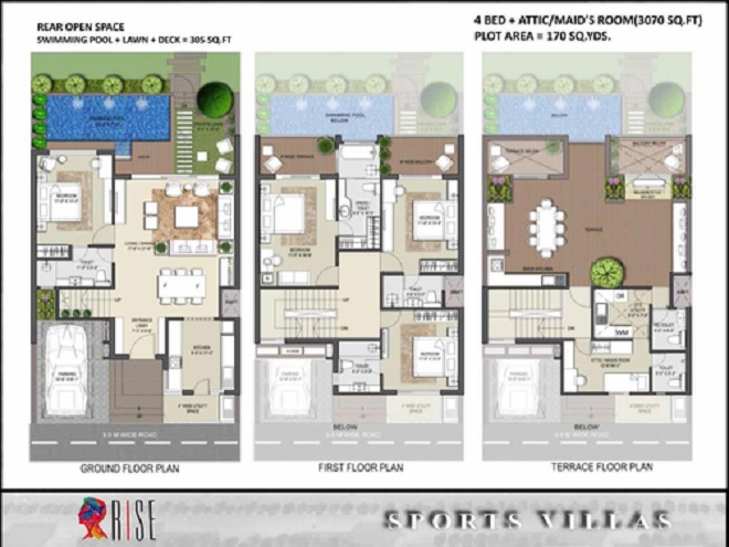 Rise Sports Villas — floor plan 2