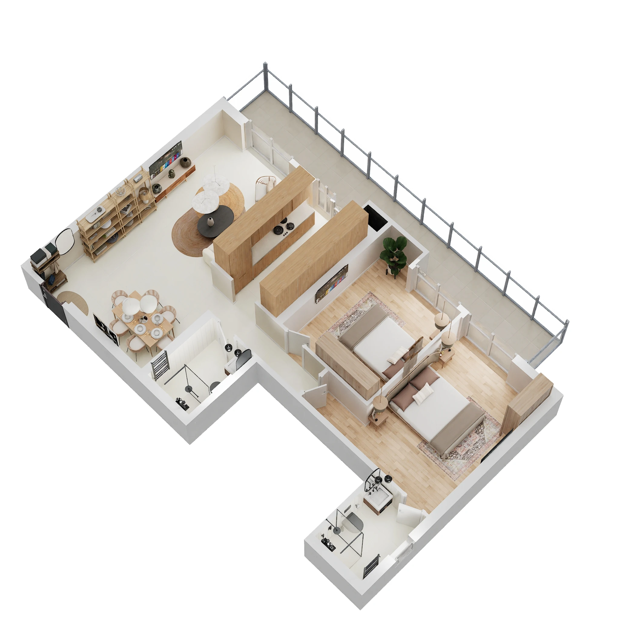 DLF One Midtown — floor plan 2