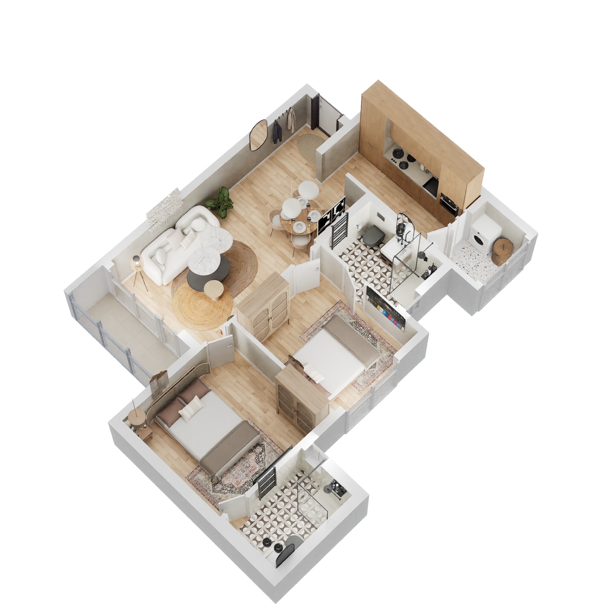 Shapoorji Pallonji Joyville Phase 3 — floor plan 2