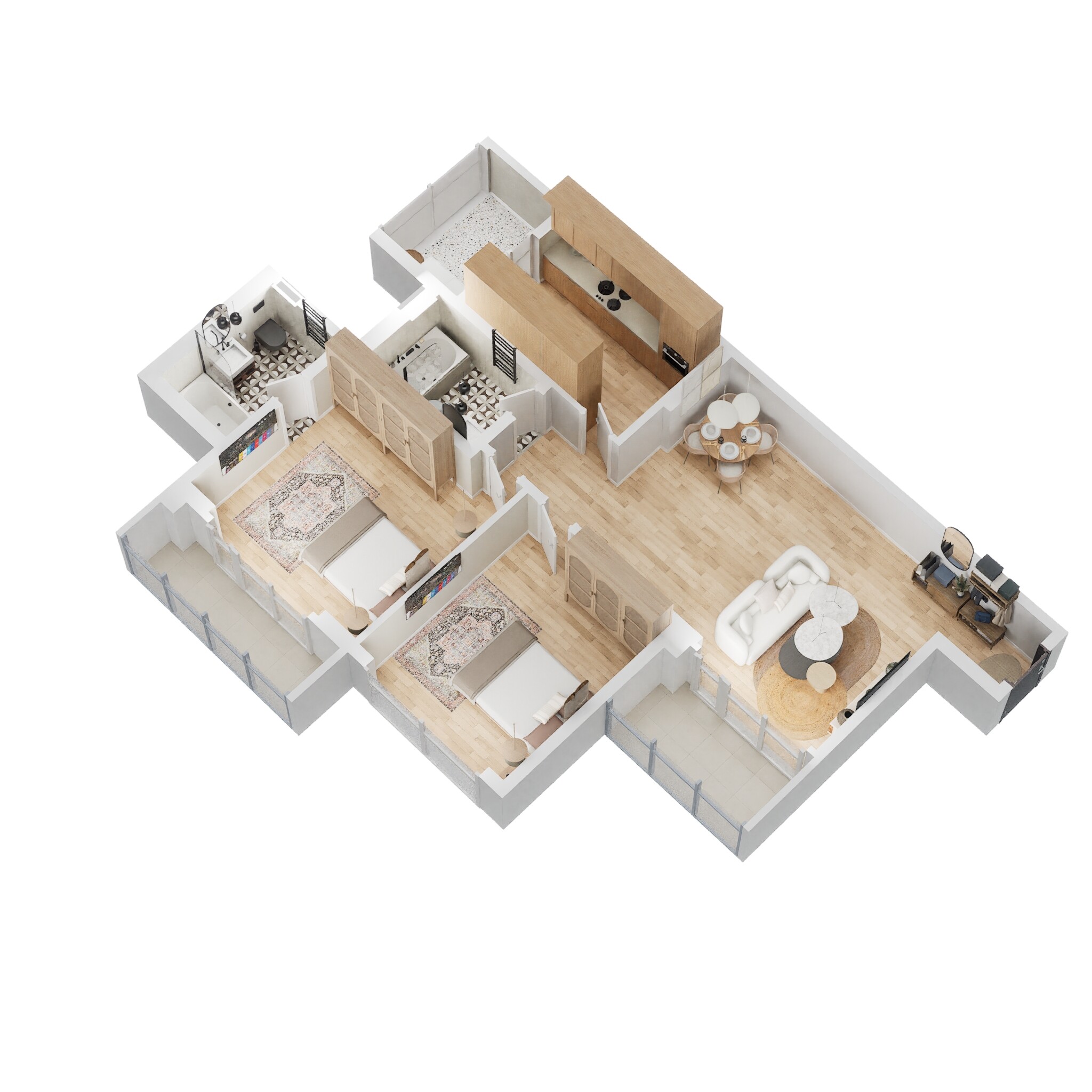 Shapoorji Pallonji Joyville Phase 3 — floor plan 4