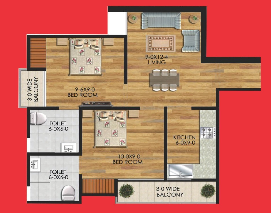 SVG Heights — floor plan 2