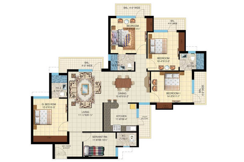 A P Wonders — floor plan 2