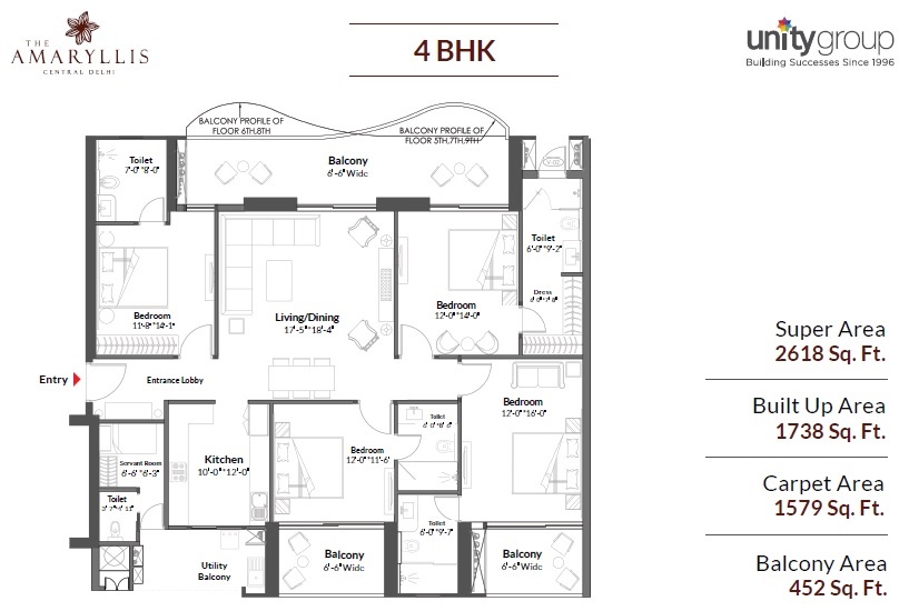 Unity The Amaryllis Phase 4 — floor plan 1