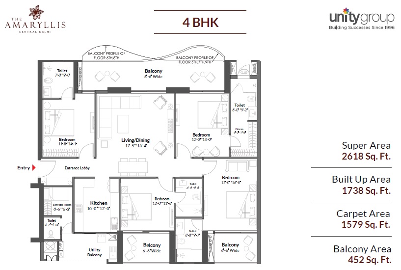 Unity The Amaryllis Phase 2 — floor plan 1