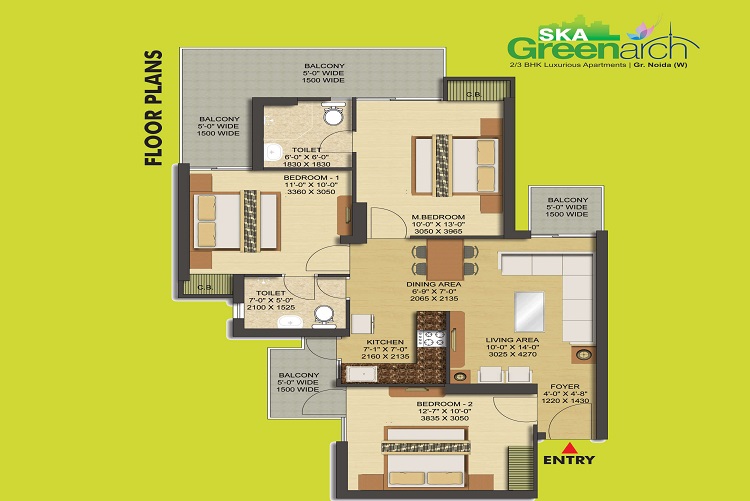 SKA Greenarch — floor plan 2