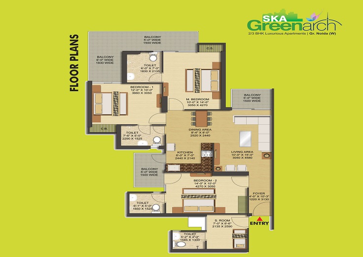 SKA Greenarch — floor plan 3