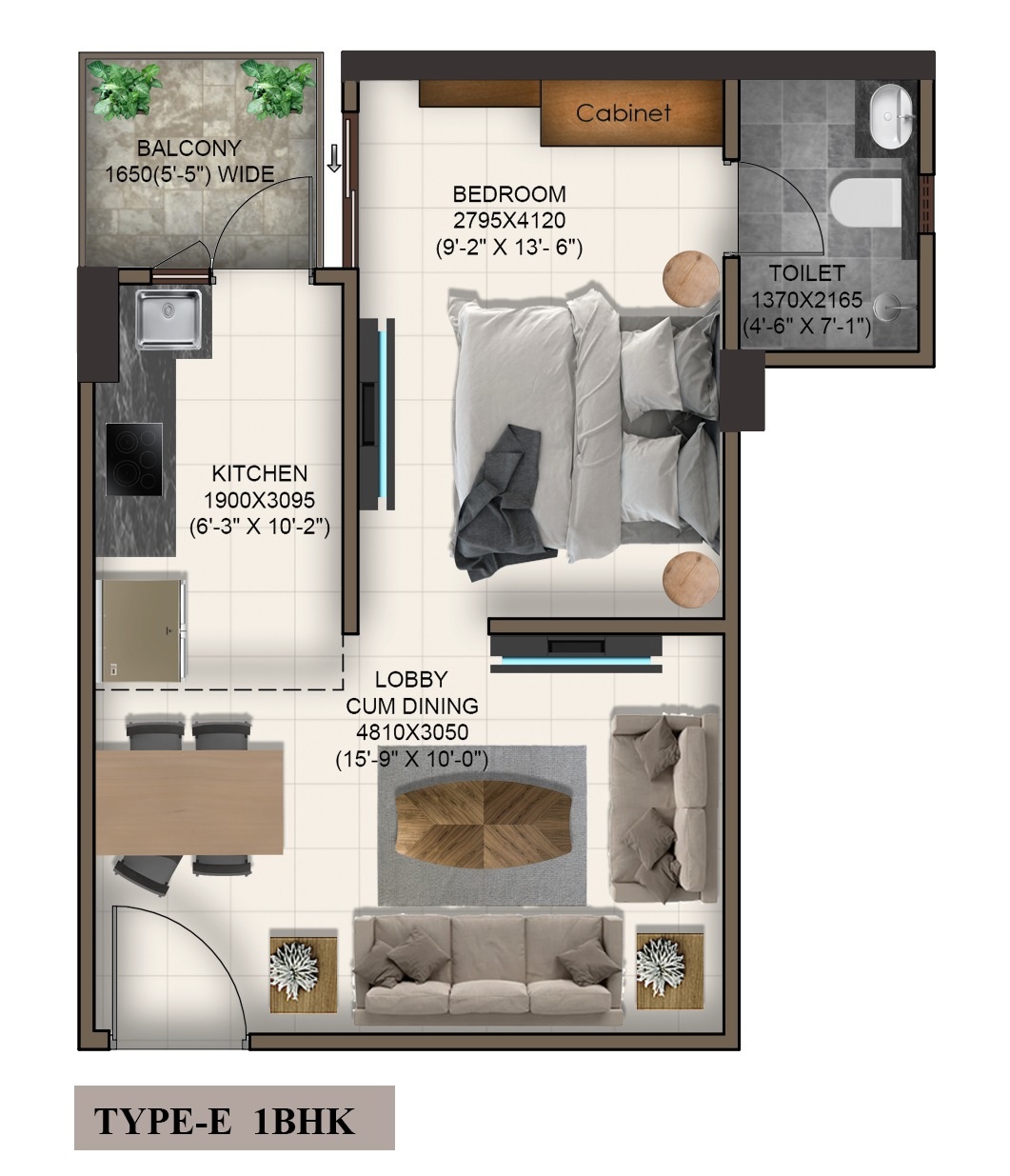 Advitya Homes — floor plan 1