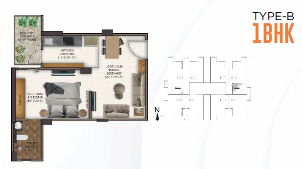 Advitya Homes — floor plan 2