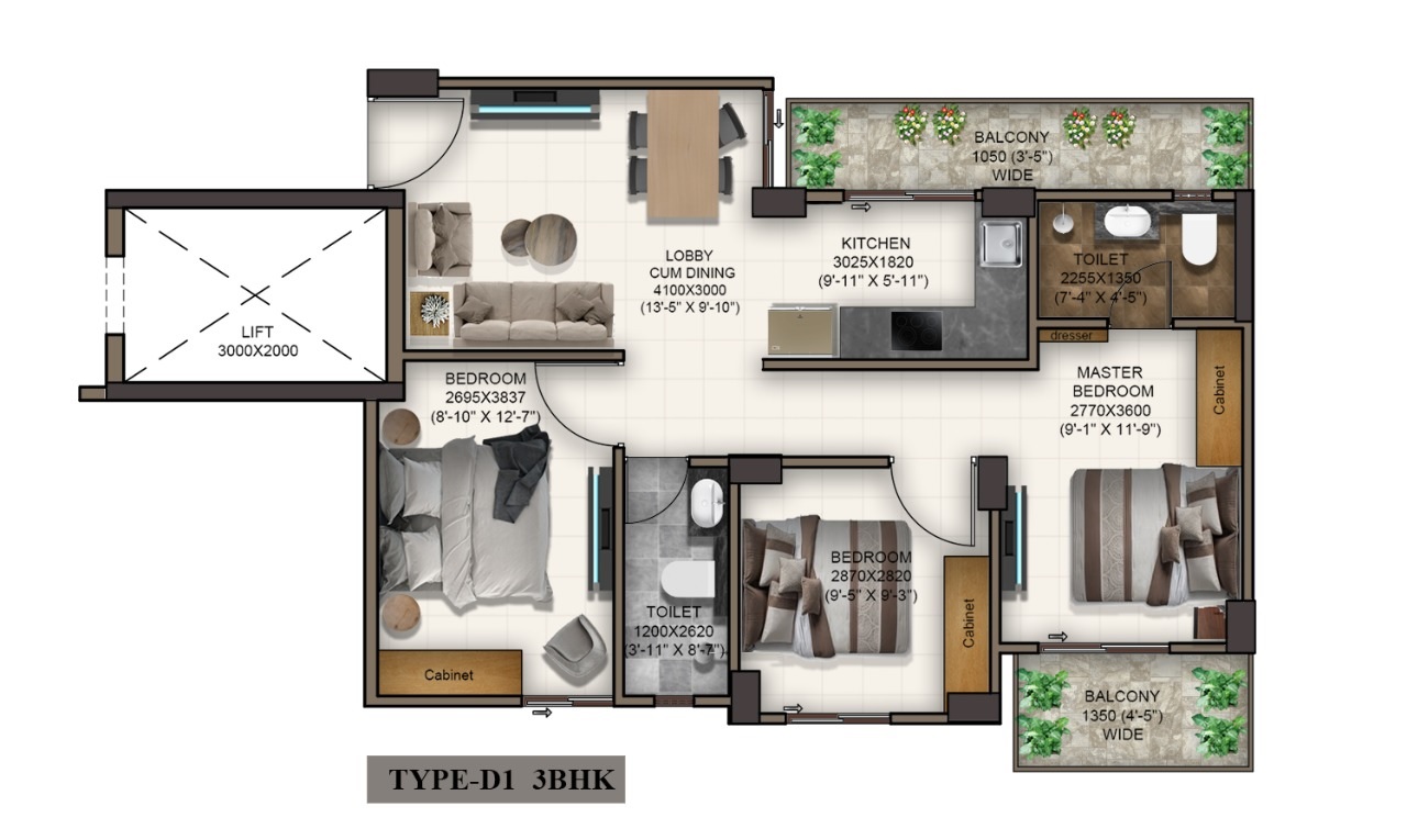 Advitya Homes — floor plan 6