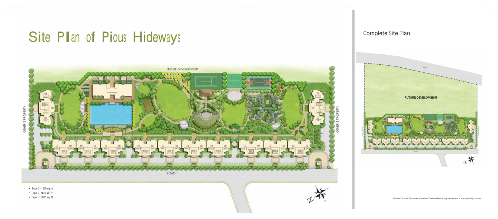 ATS Homekraft Pious Hideaways — site plan 1