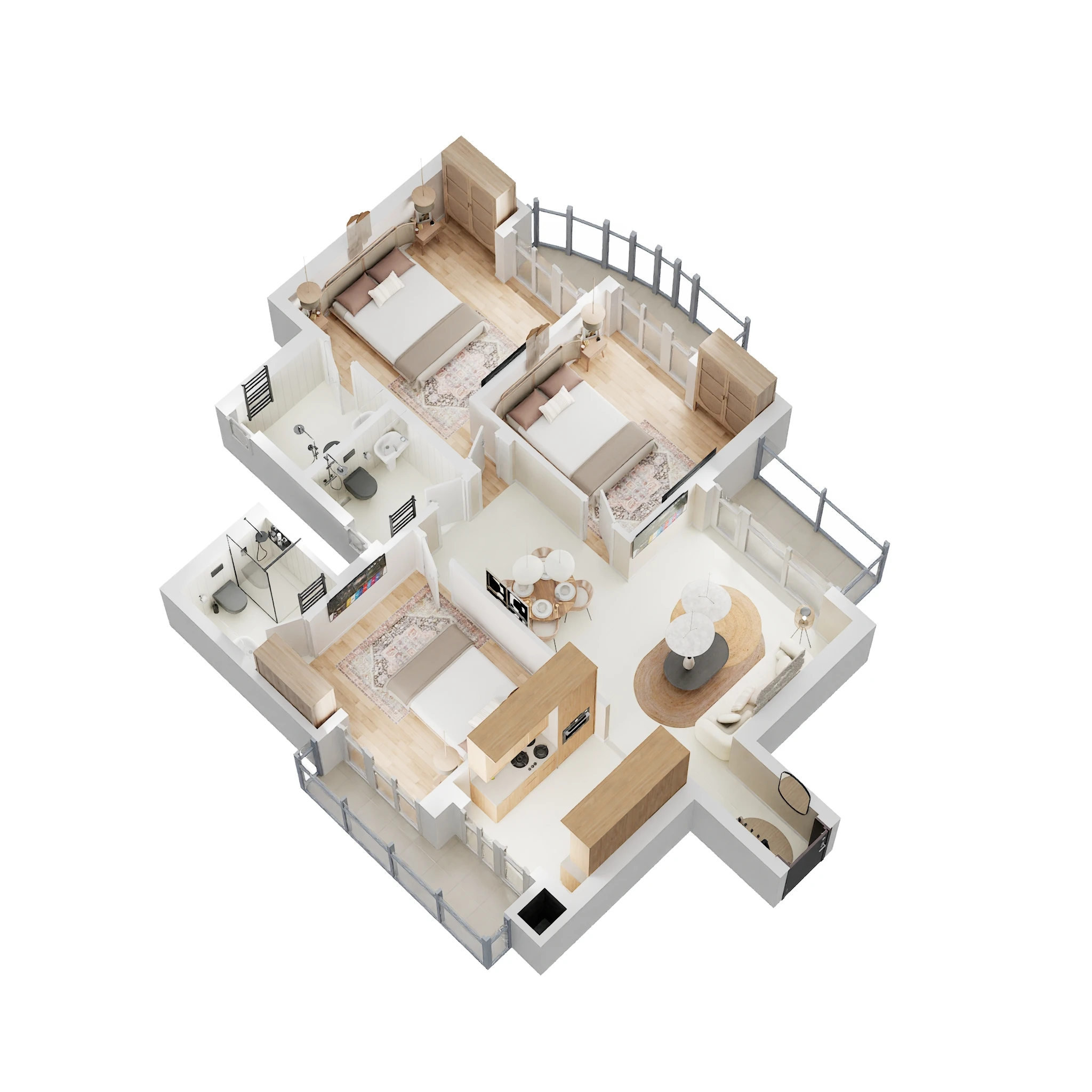 ATS Homekraft Pious Hideaways — floor plan 5