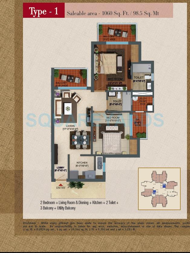 Capital Athena — floor plan 1