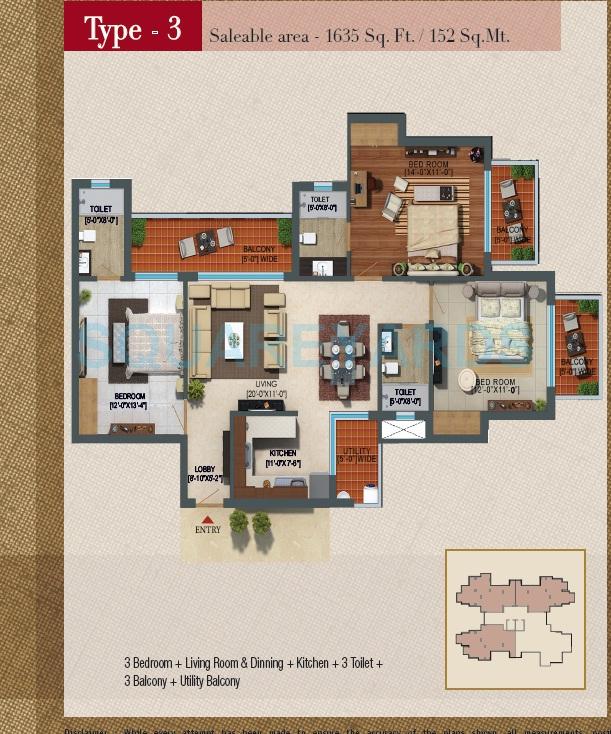 Capital Athena — floor plan 3