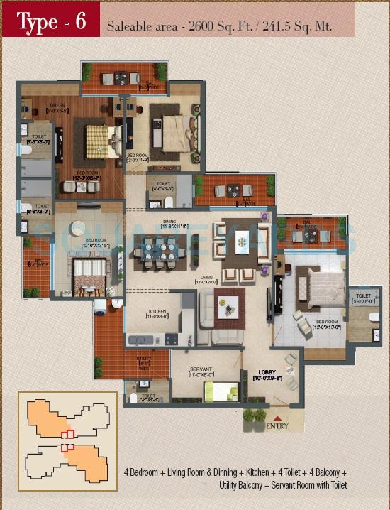 Capital Athena — floor plan 9