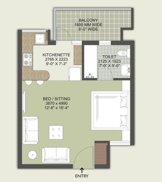 Satya Nora — floor plan 1