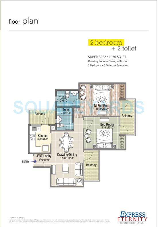 Express Eternity — floor plan 3