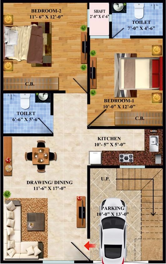 Sindhuja Valley — floor plan 1