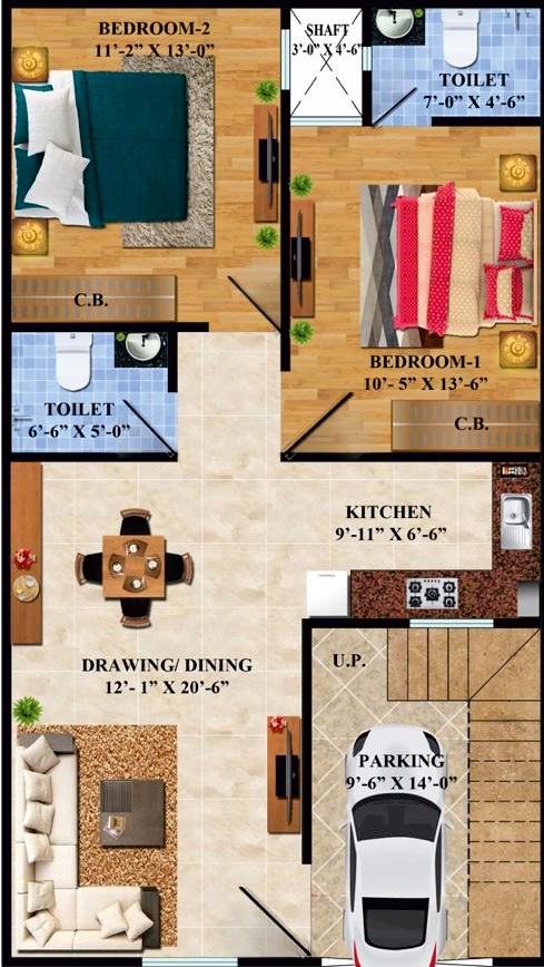 Sindhuja Valley — floor plan 2