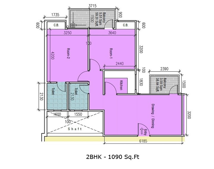 Wegmans Signature Tower — floor plan 2