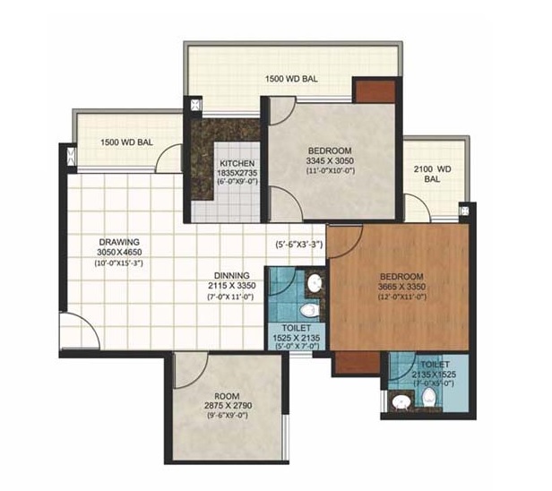 Alpine AIGIN Royal Phase 2 — floor plan 2