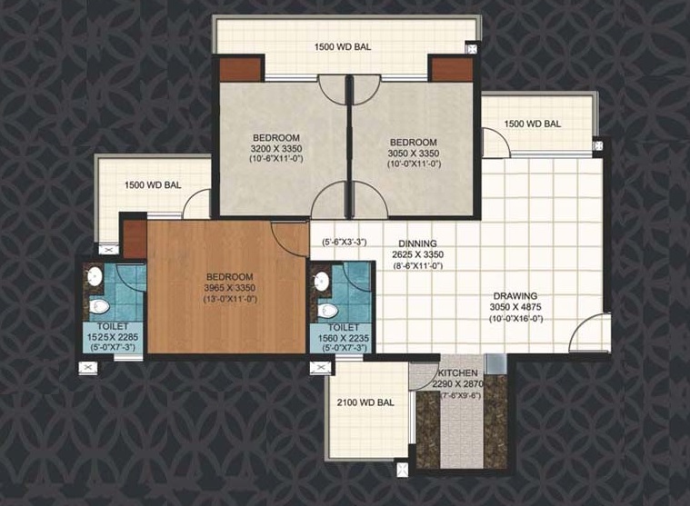Alpine AIGIN Royal Phase 2 — floor plan 3
