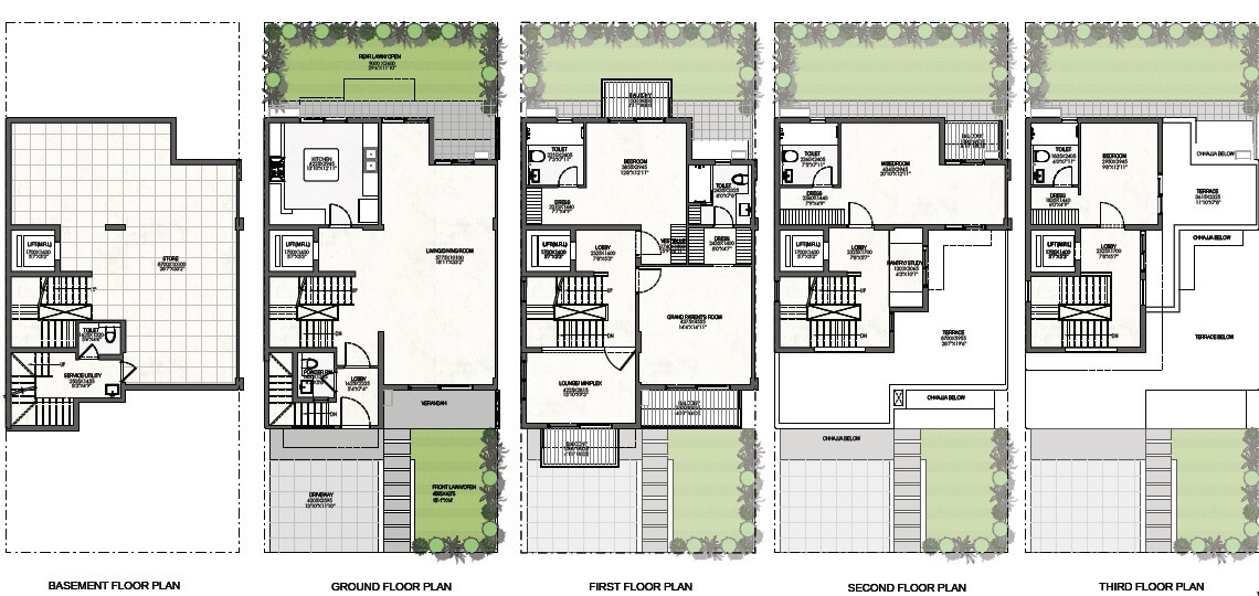 Godrej Golf Links Exquisite — floor plan 1