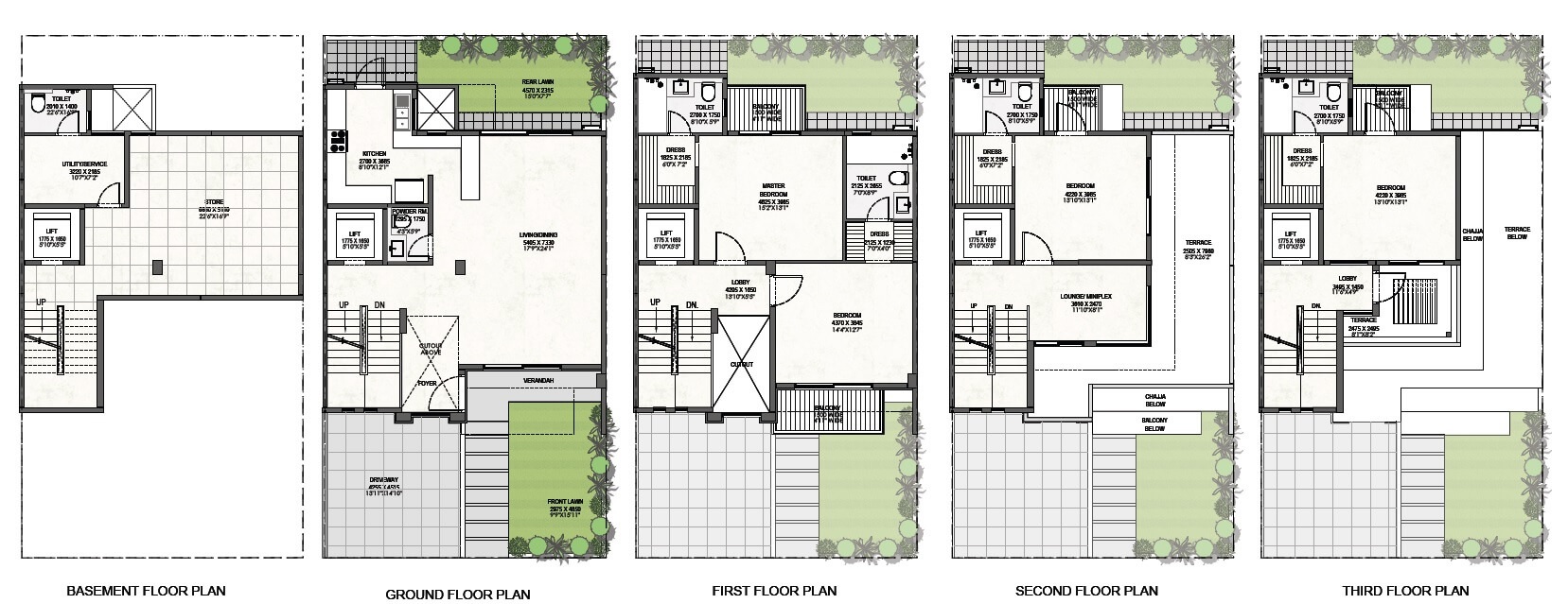 Godrej Golf Links Exquisite — floor plan 2