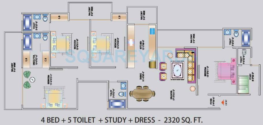 Nirala World Estate I — floor plan 7