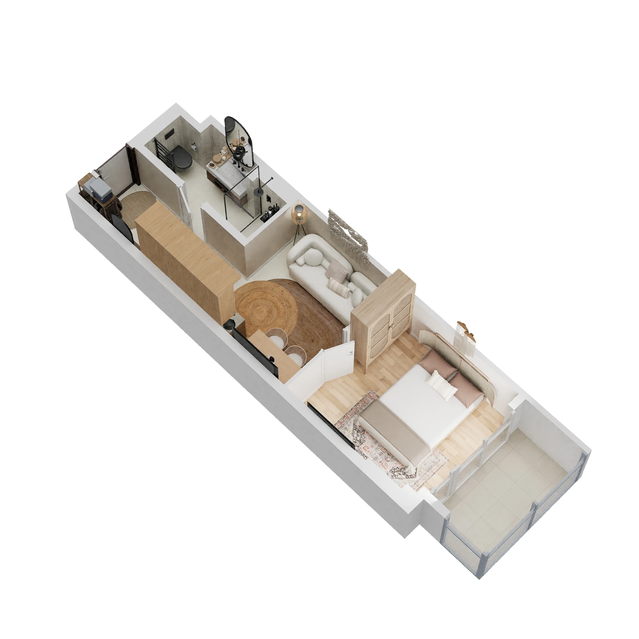 Gaur Runway Suites — floor plan 2