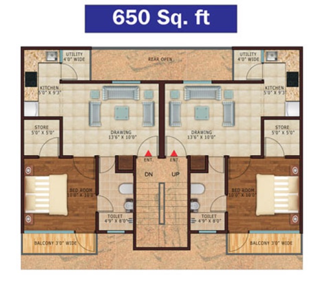 Lotus Villas — floor plan 1