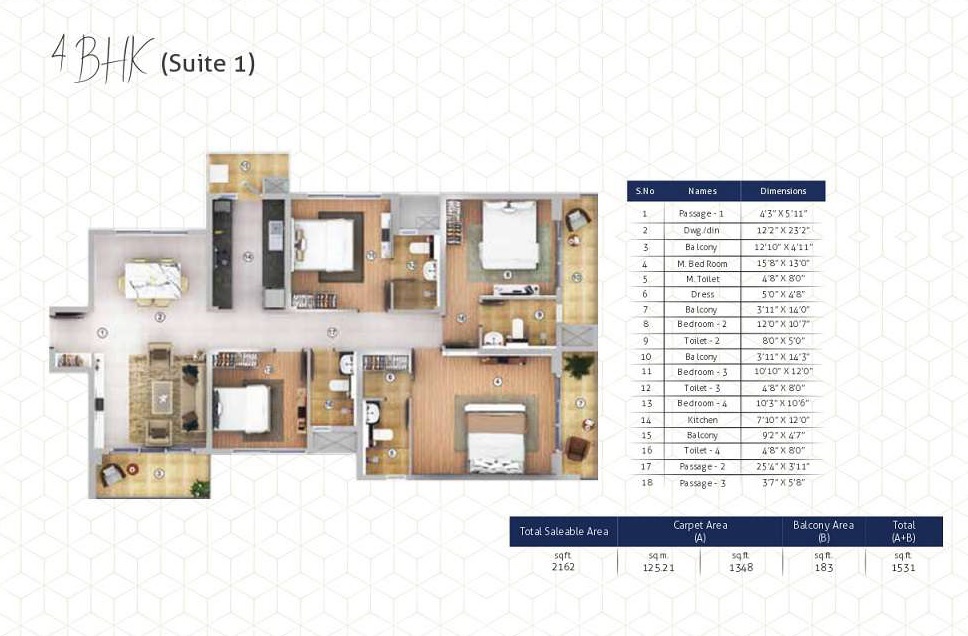Shapoorji Pallonji Joyville Phase 2 — floor plan 6