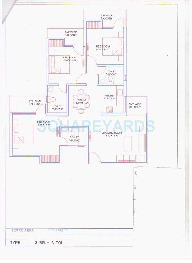 Balaji Vivaan — floor plan 2