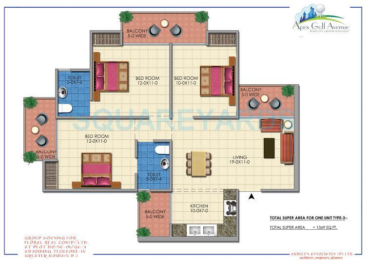 Apex Golf Avenue Sports City — floor plan 2
